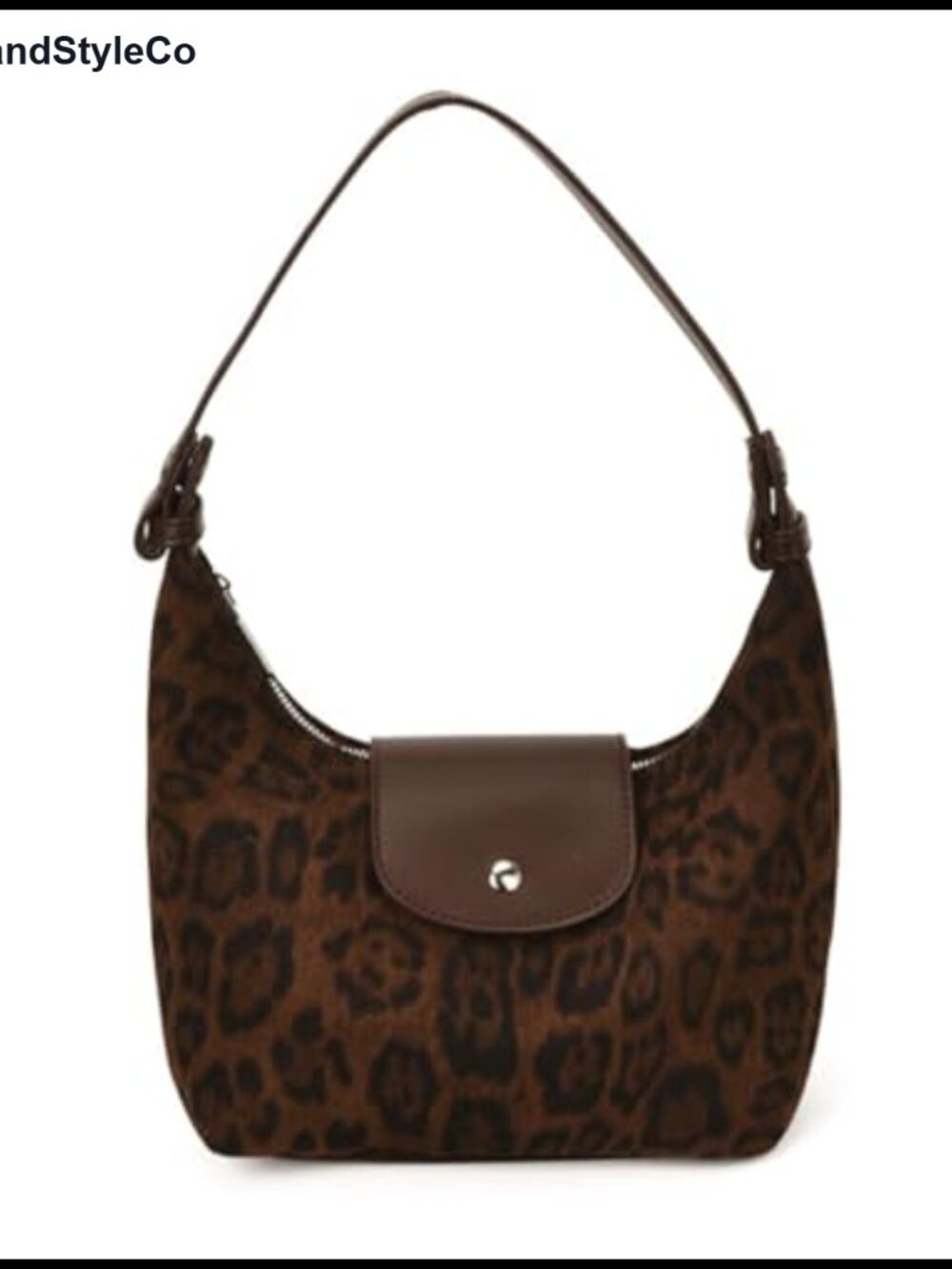 Faux Suede Crossbody Shoulder Bag Hobo Handbag
